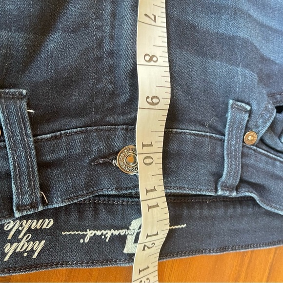 7 For All Mankind high waist  Ankle Givenevere Jeans size 31 - Picture 11 of 14